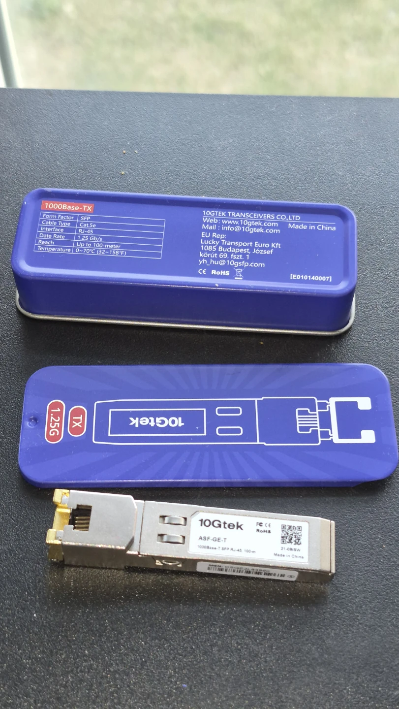 10Gtek SFP 1000Base-TX Transceiver - photo 2