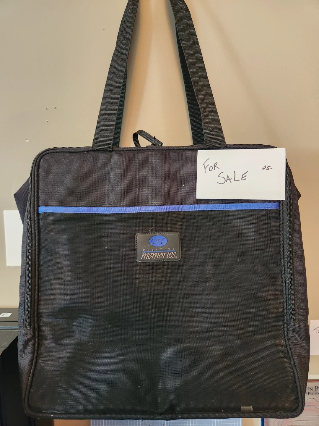 Creative Memories Black Tote Bag