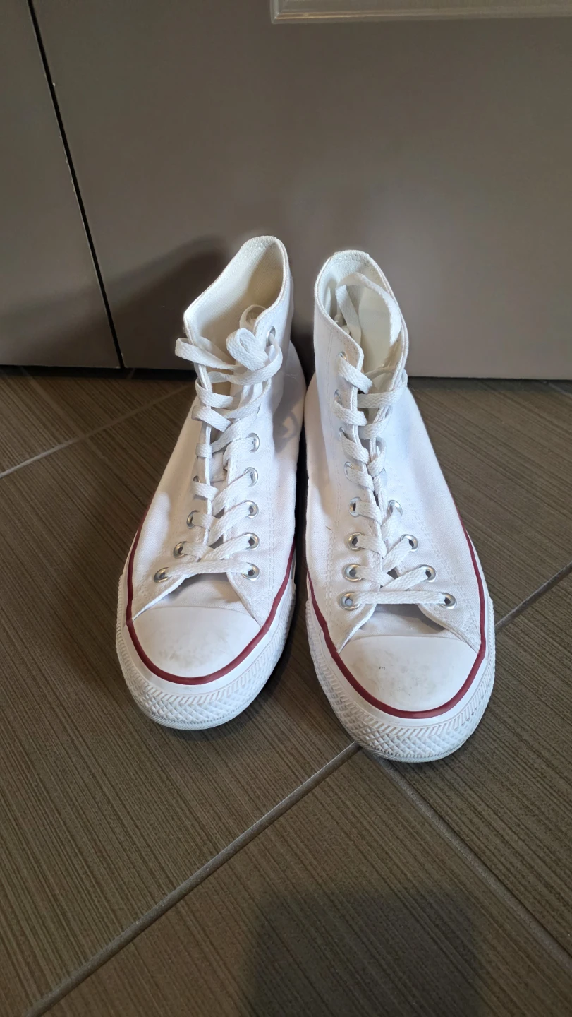 White Converse All Star High-Top Sneakers