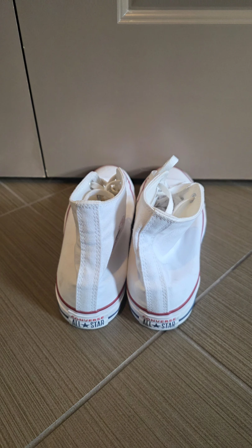 White Converse All Star High-Top Sneakers - photo 3