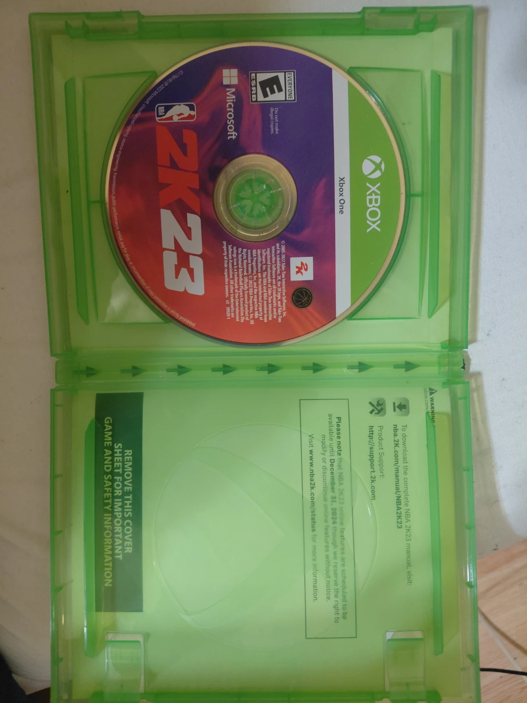 2K NBA 2K23 Xbox One Disc w/ Case - photo 2