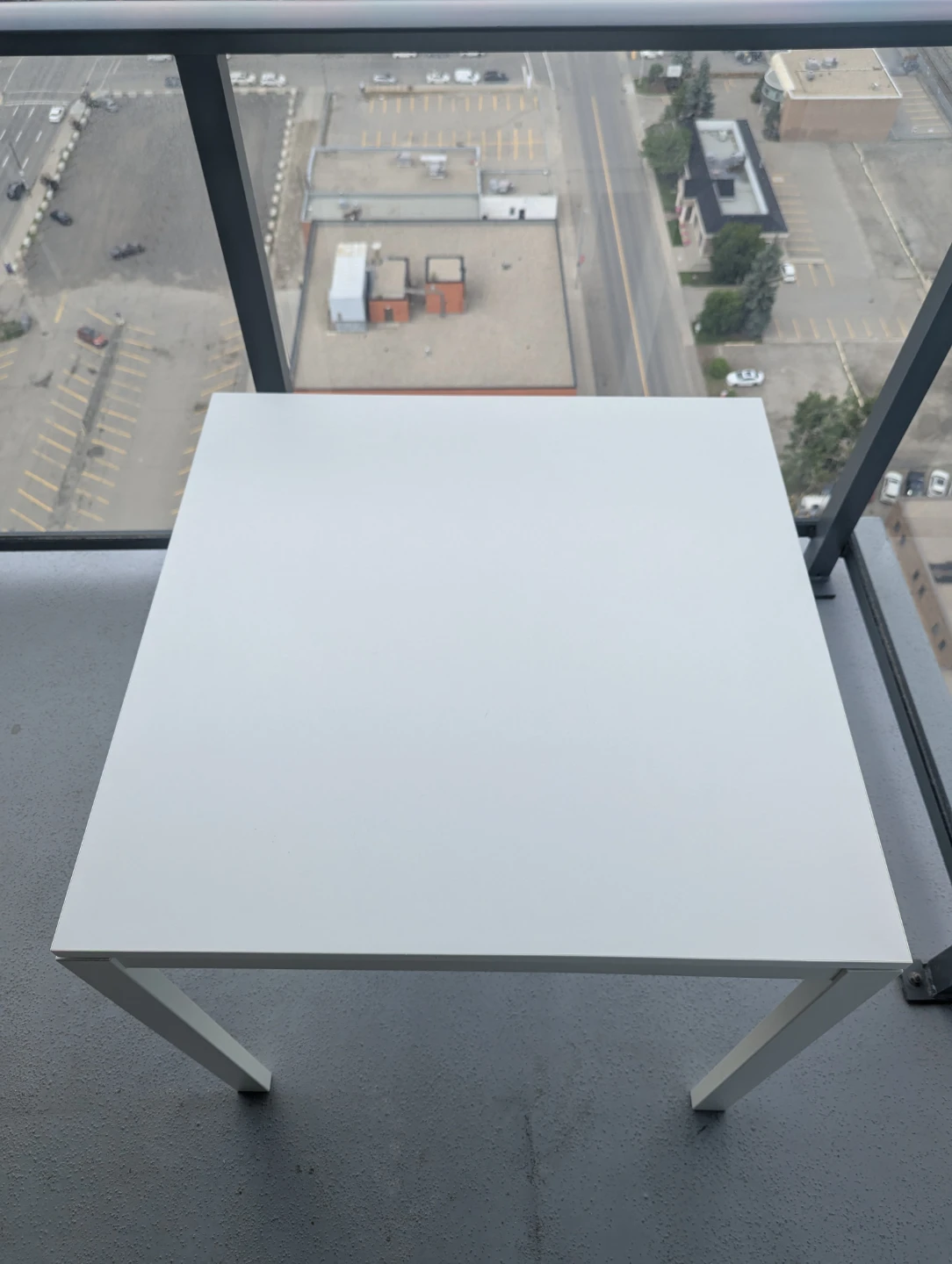 White Square Dining Table IKEA MELTORP - photo 3