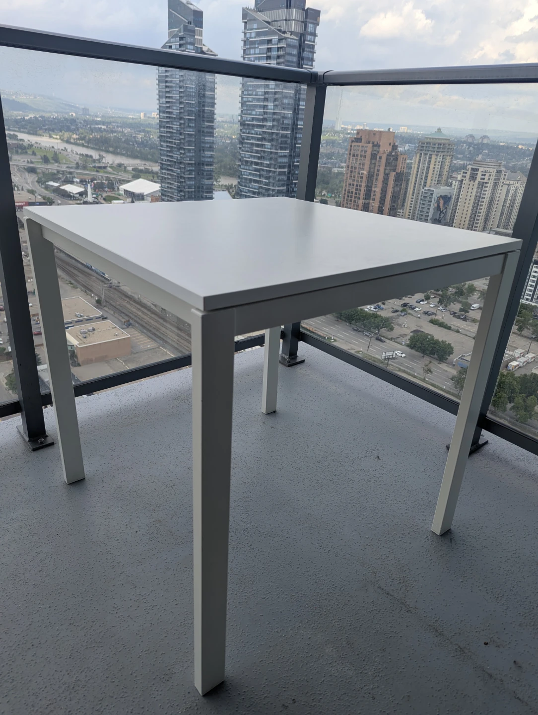 White Square Dining Table IKEA MELTORP - photo 4