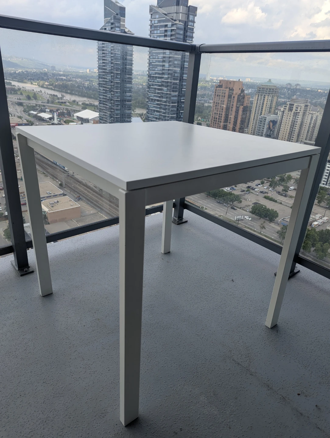 White Square Dining Table IKEA MELTORP - photo 5