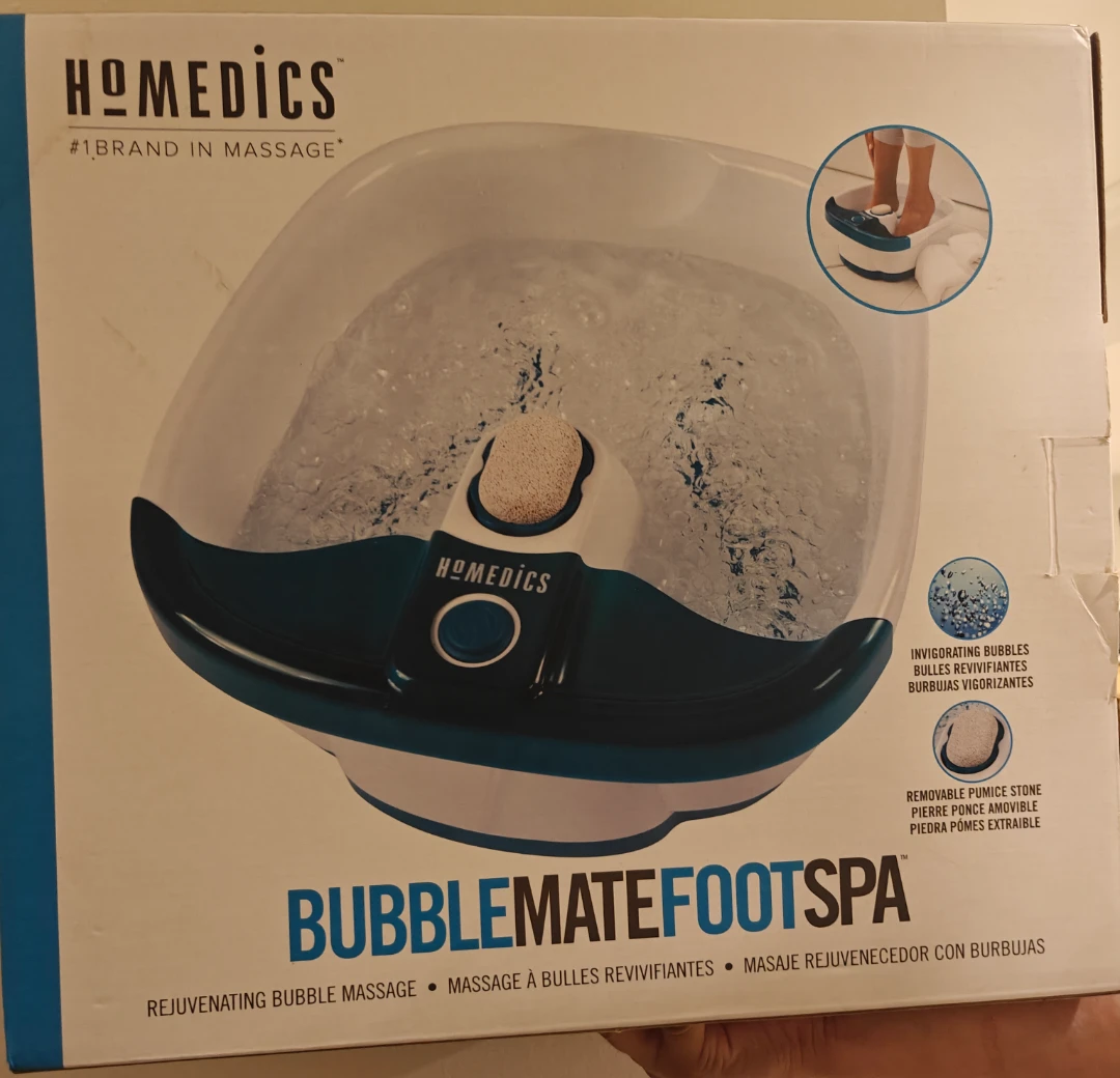HoMedics Bubble Mate Foot Spa
