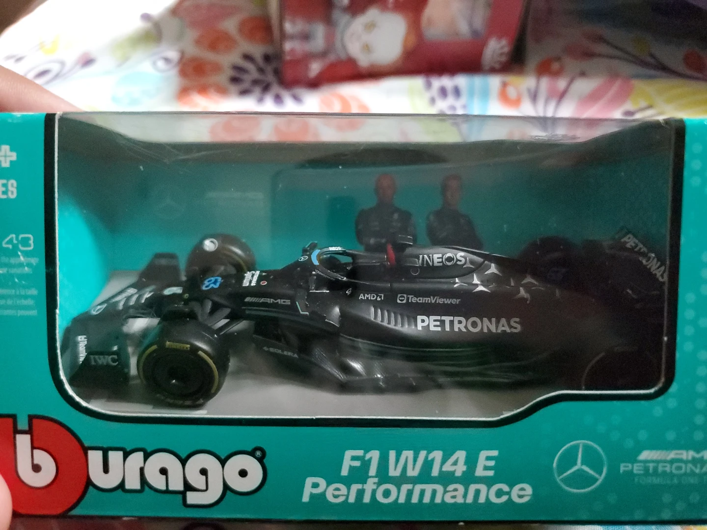 Burago F1 W14 E Performance 1/43 Scale Die-Cast Car