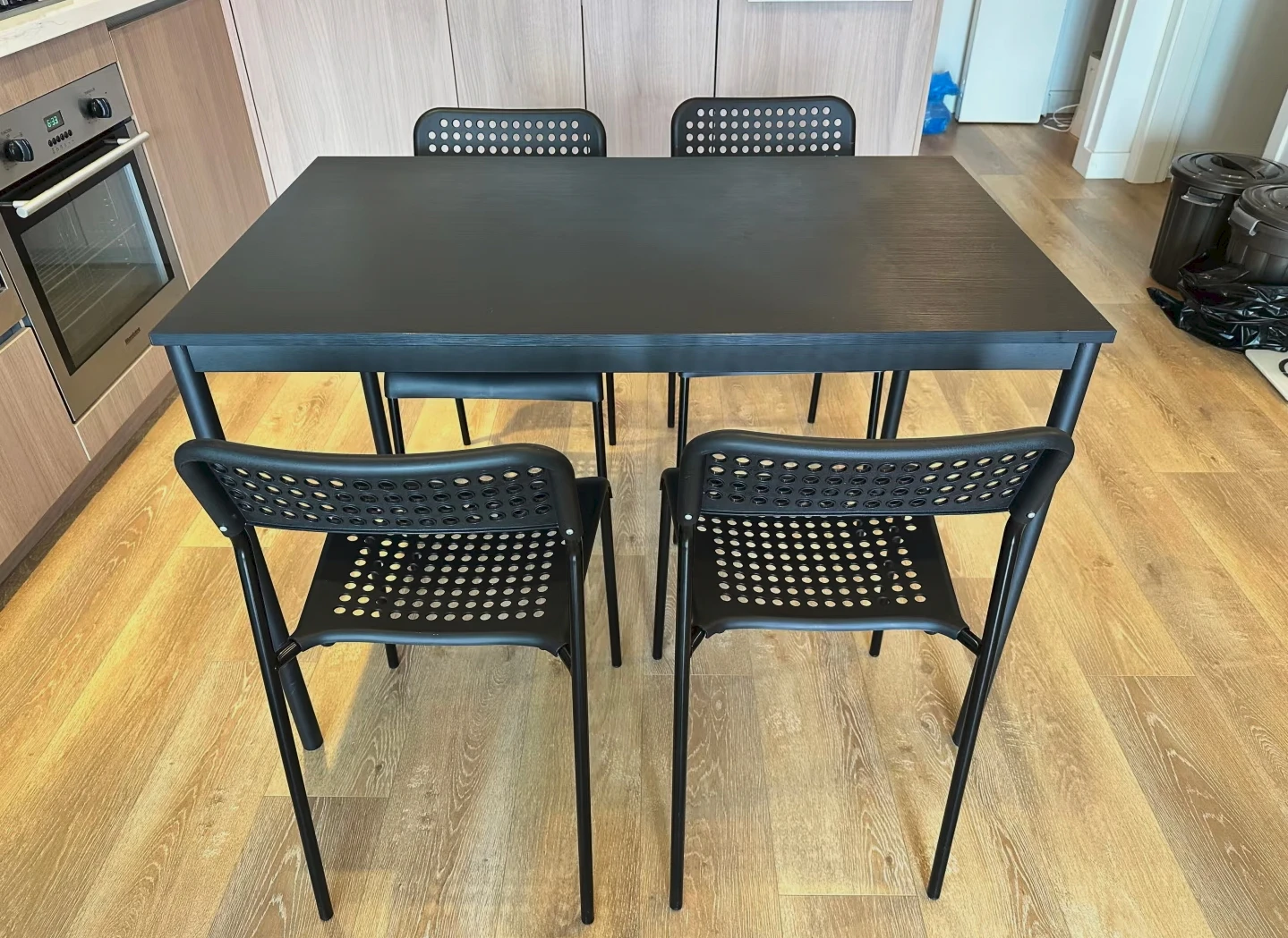 IKEA SANDSBERG Table and 4 Chairs