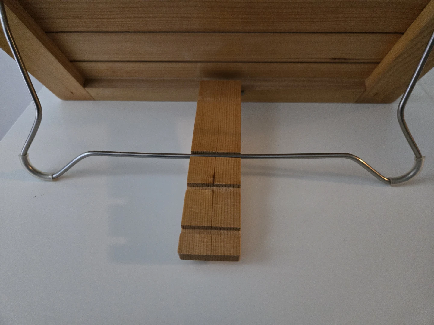 Natural Wood Book Stand - photo 5