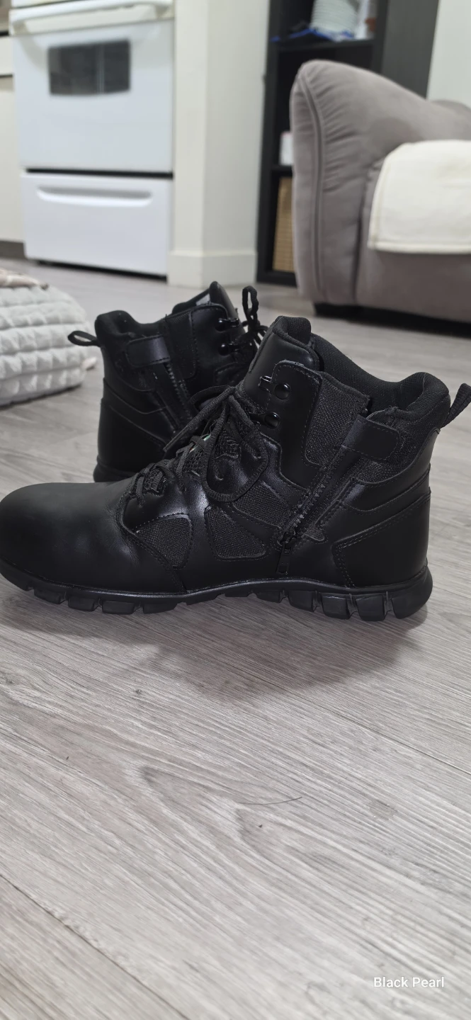 Men Reebok Black Safety Work Boots 11 - photo 2