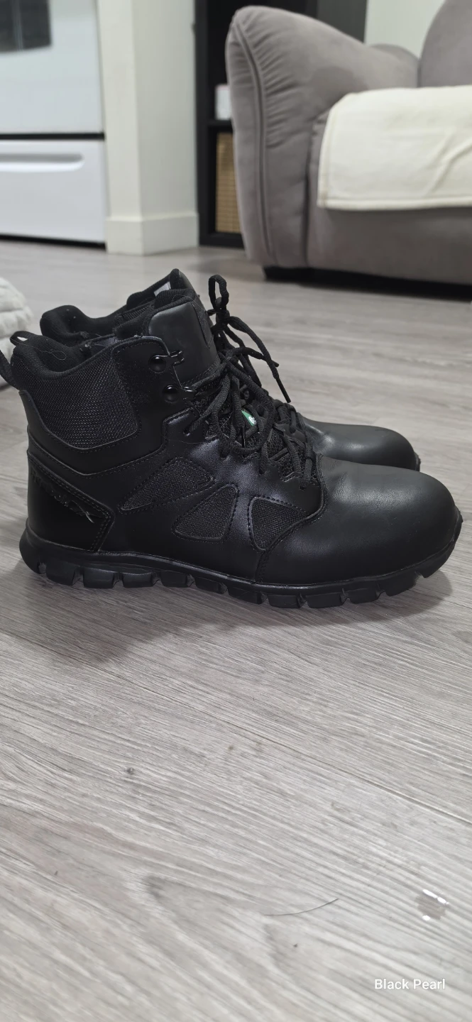 Men Reebok Black Safety Work Boots 11 - photo 3