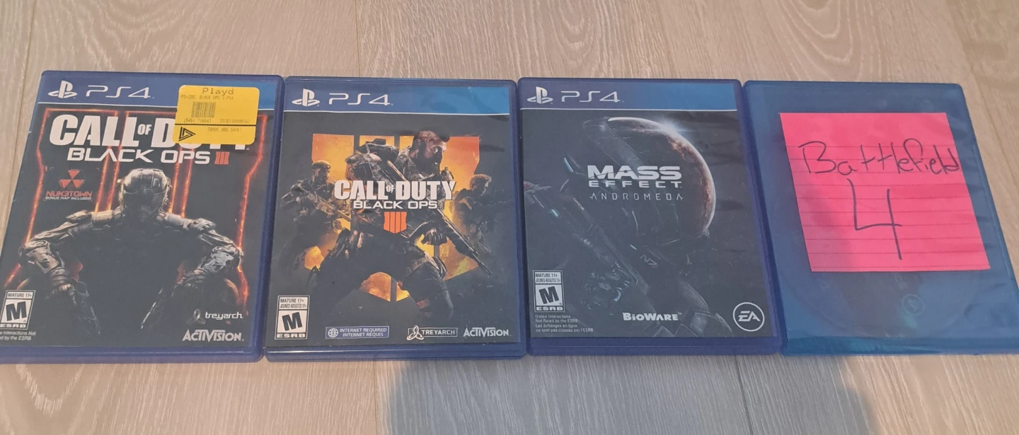 PS4 GAMES