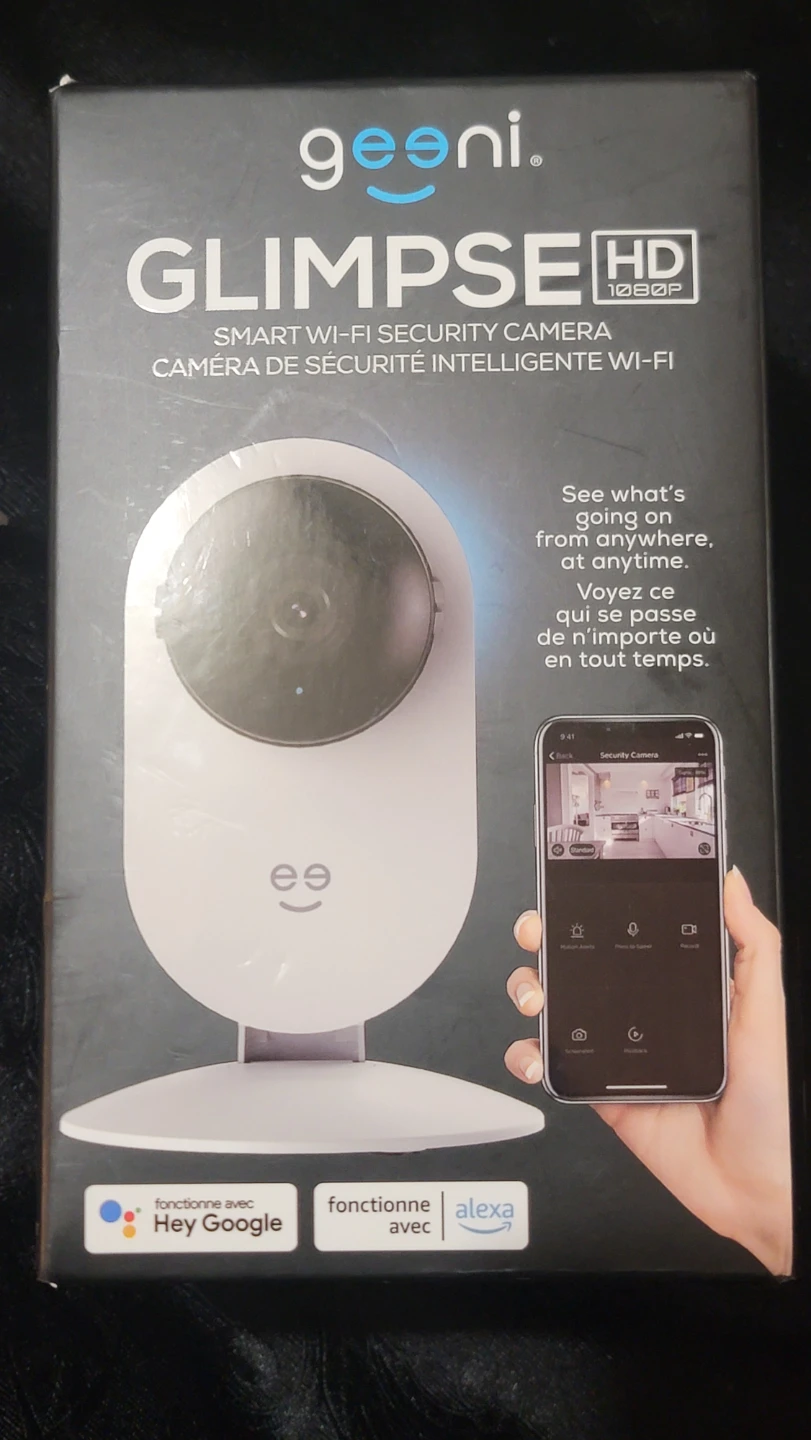 Geeni Glimpse HD 1080p Smart Wi-Fi Security Camera