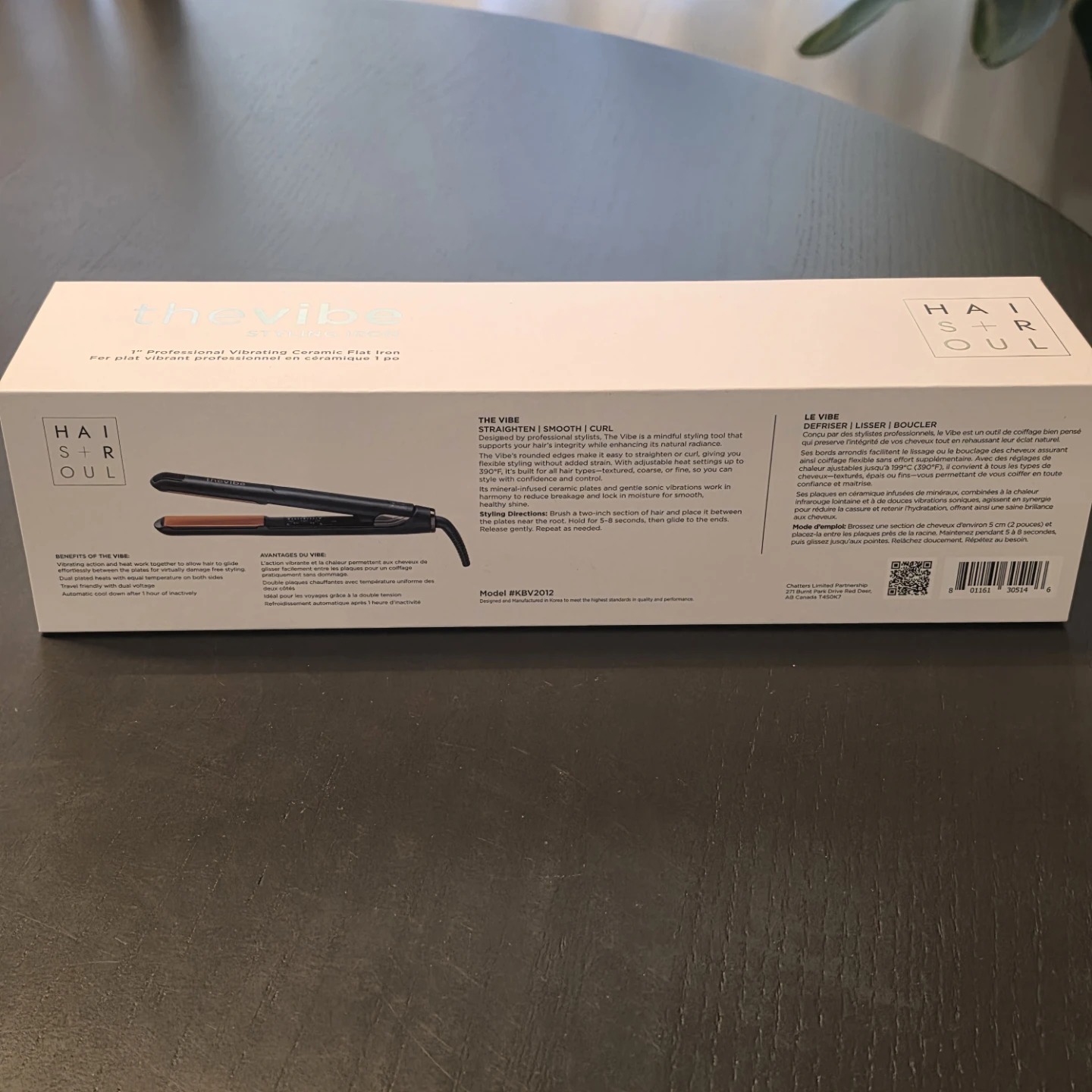Hair + Soul The Vibe Styling Iron - 1" Professional Flat Iron - photo 3