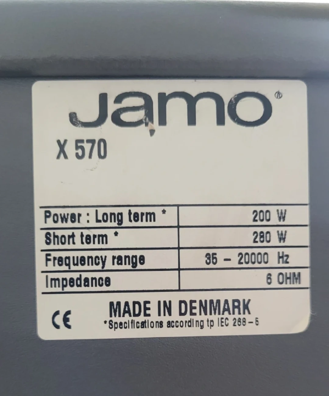 Jamo X 570 Floorstanding Speakers - photo 5