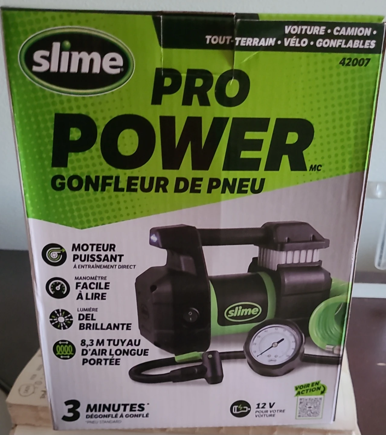 Slime Pro Power Tire Inflator