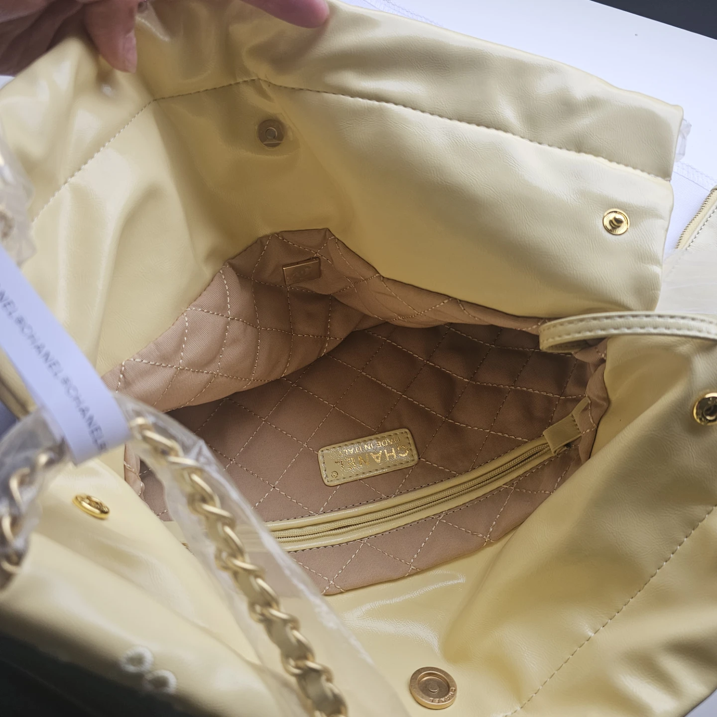 CHANEL 2.55 Medium Gold Bag