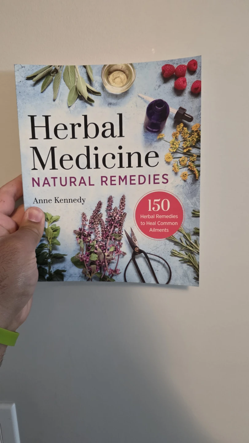 Herbal Medicine Natural Remedies Book by Anne Kennedy