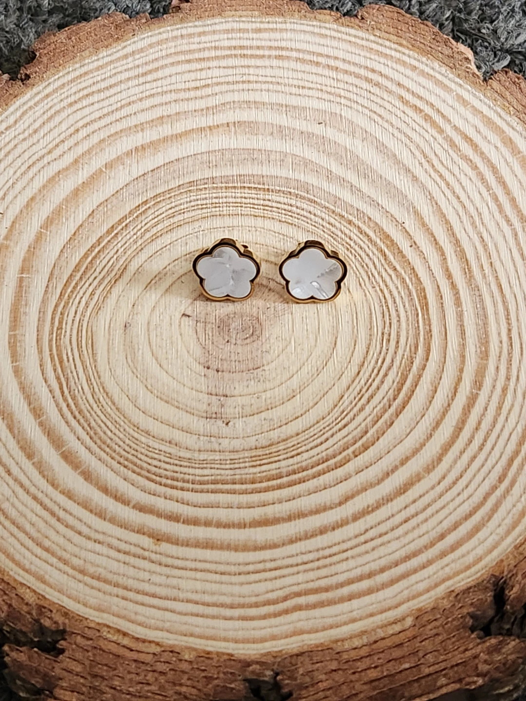 Stainless steel earrings stud. Price listed in the description - photo 3