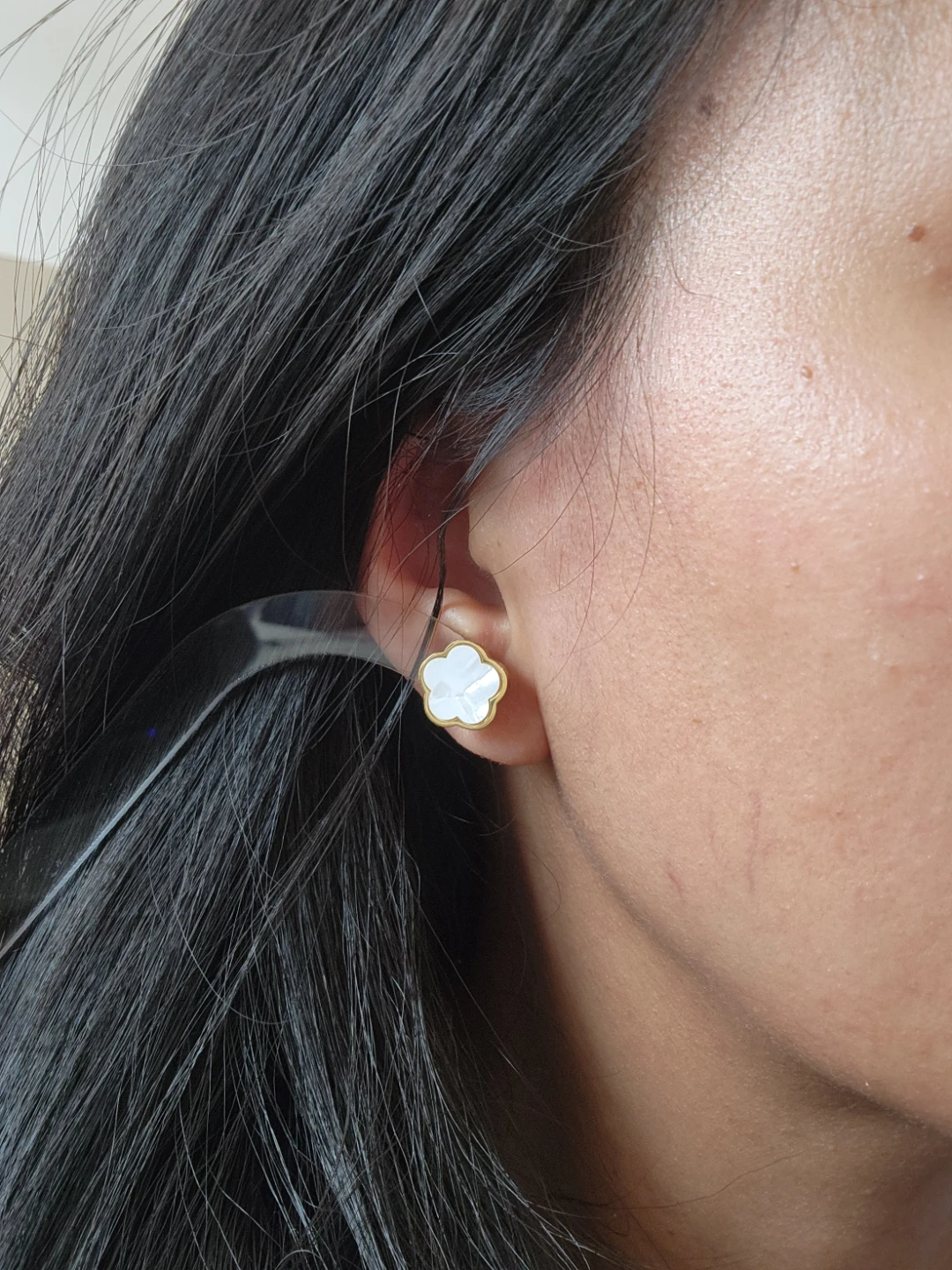 Stainless steel earrings stud. Price listed in the description - photo 4