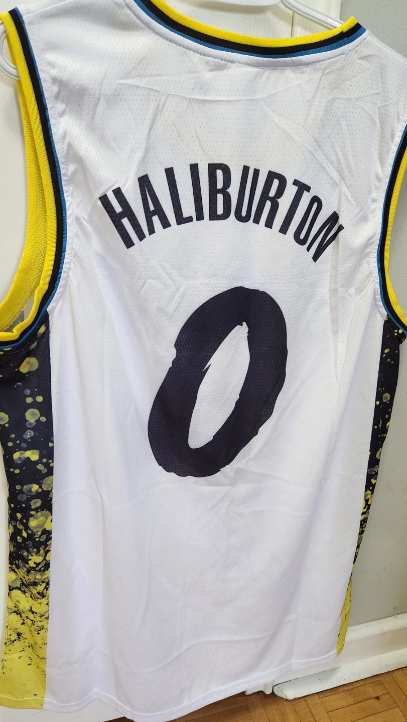 Tyrese Haliburton - Basketball Jersey XL size *new - photo 2