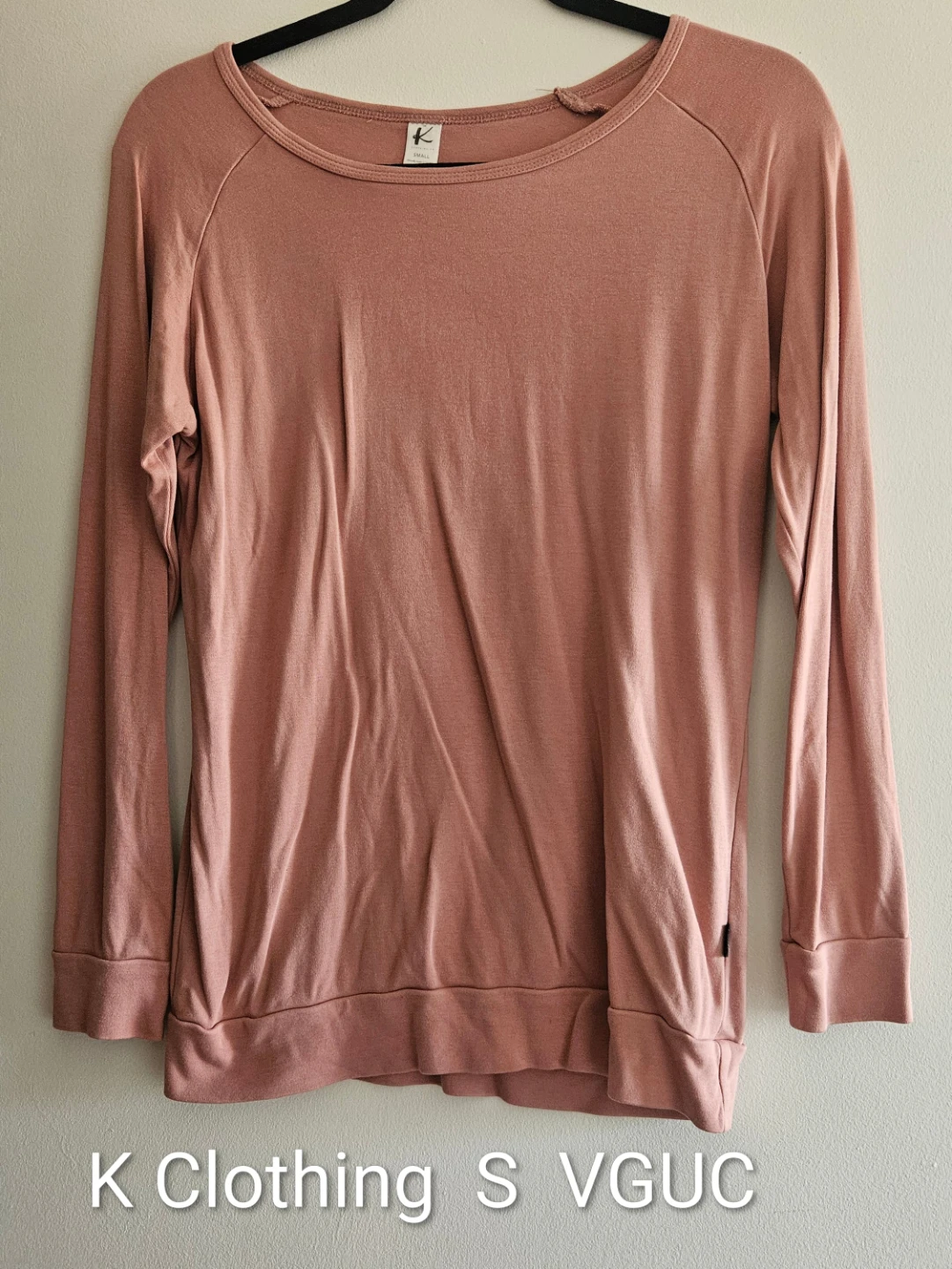 Women's K Collection Long Sleeve Shirt Size S