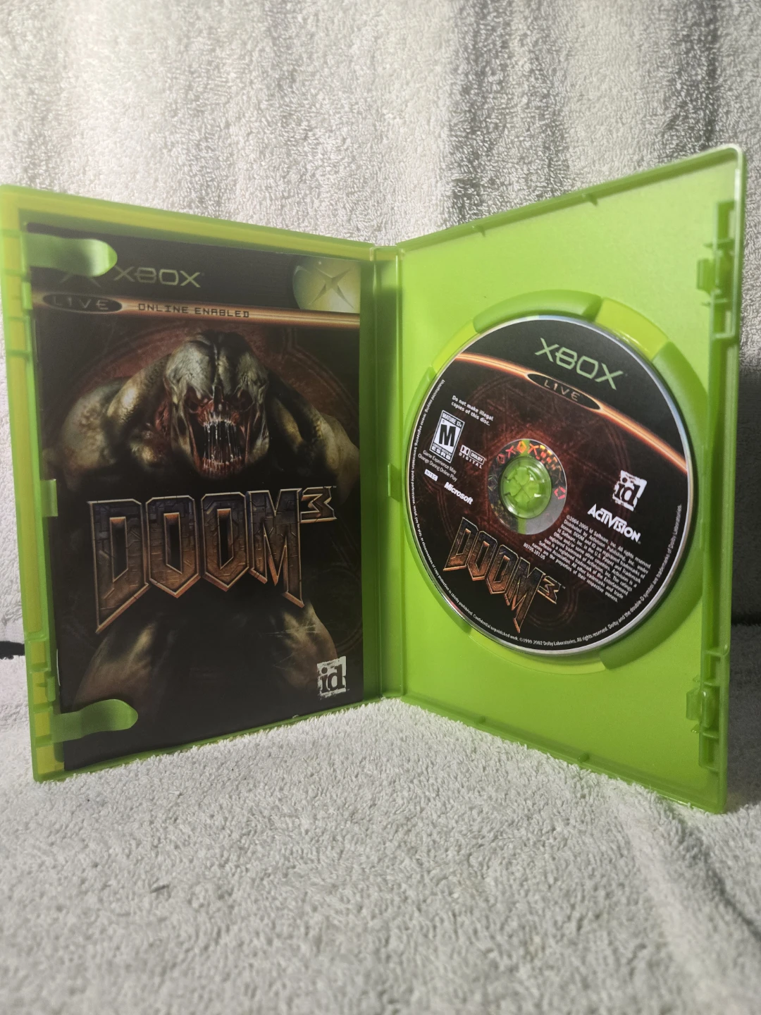 DOOM 3 Original Xbox Game - photo 2