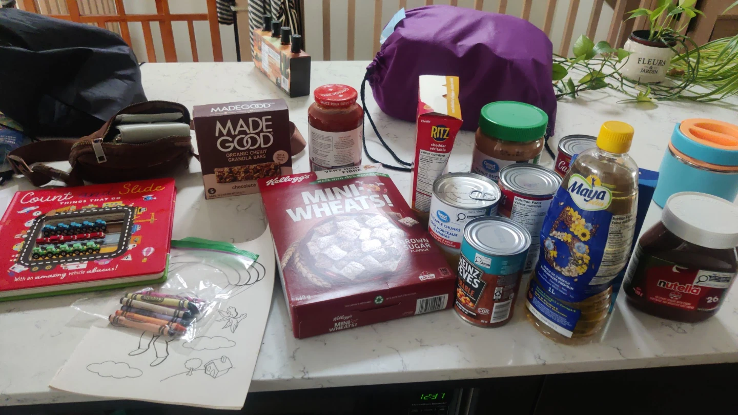 Free groceries