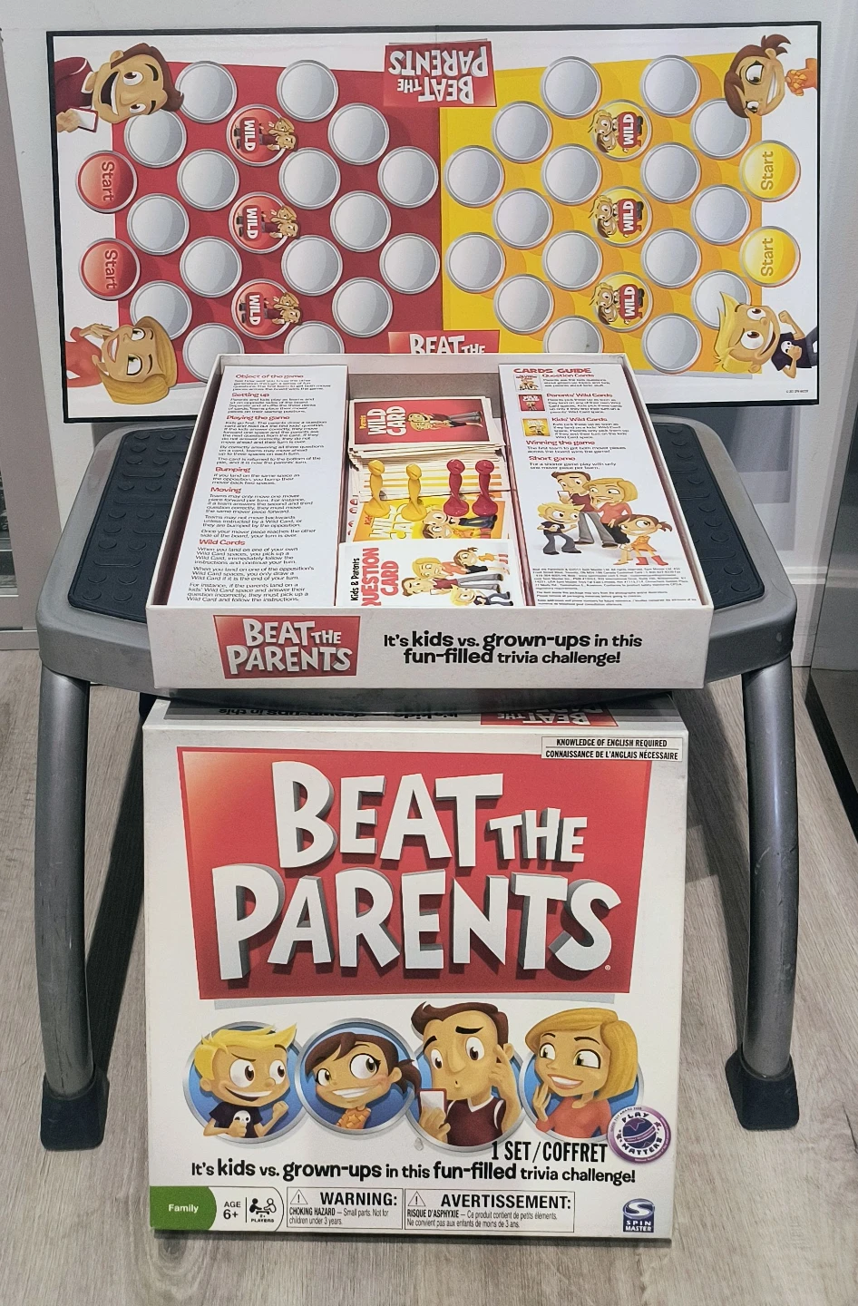Spin Master Beat the Parents Board Game - photo 3
