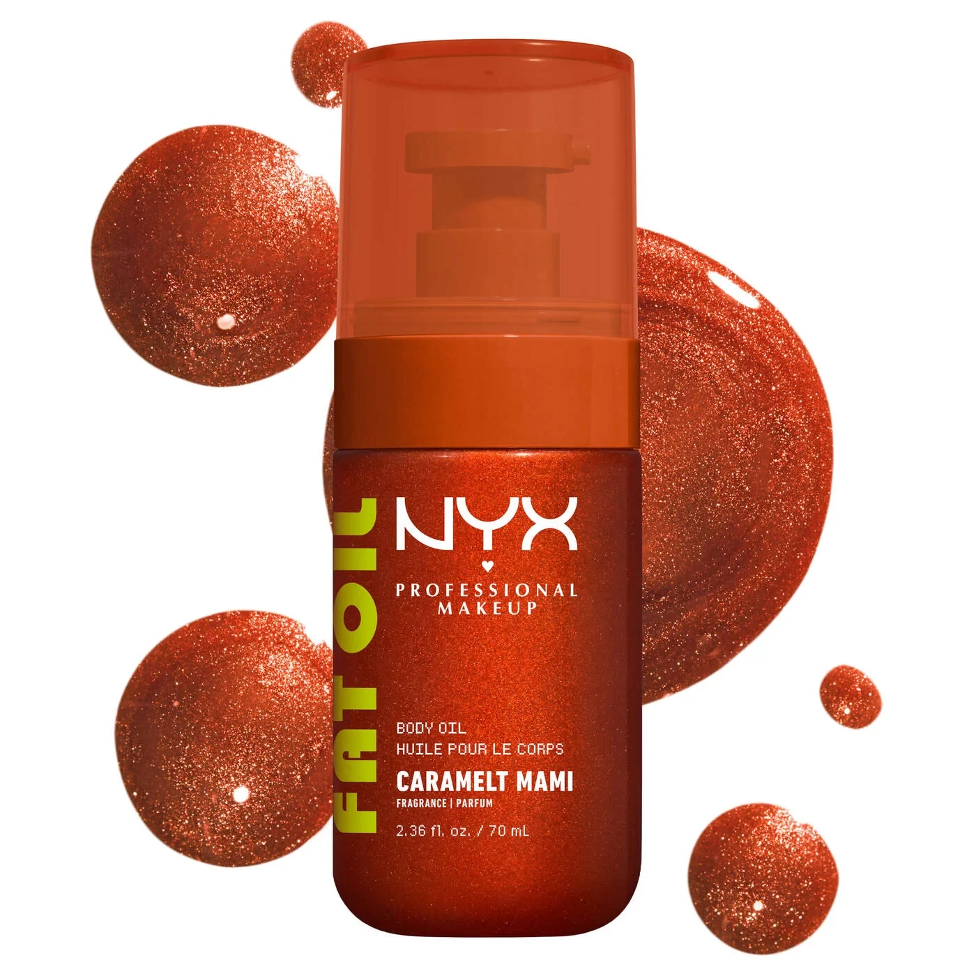 BNIB -NYX Professional Makeup Fat Oil Body Oil - Caramel Mami