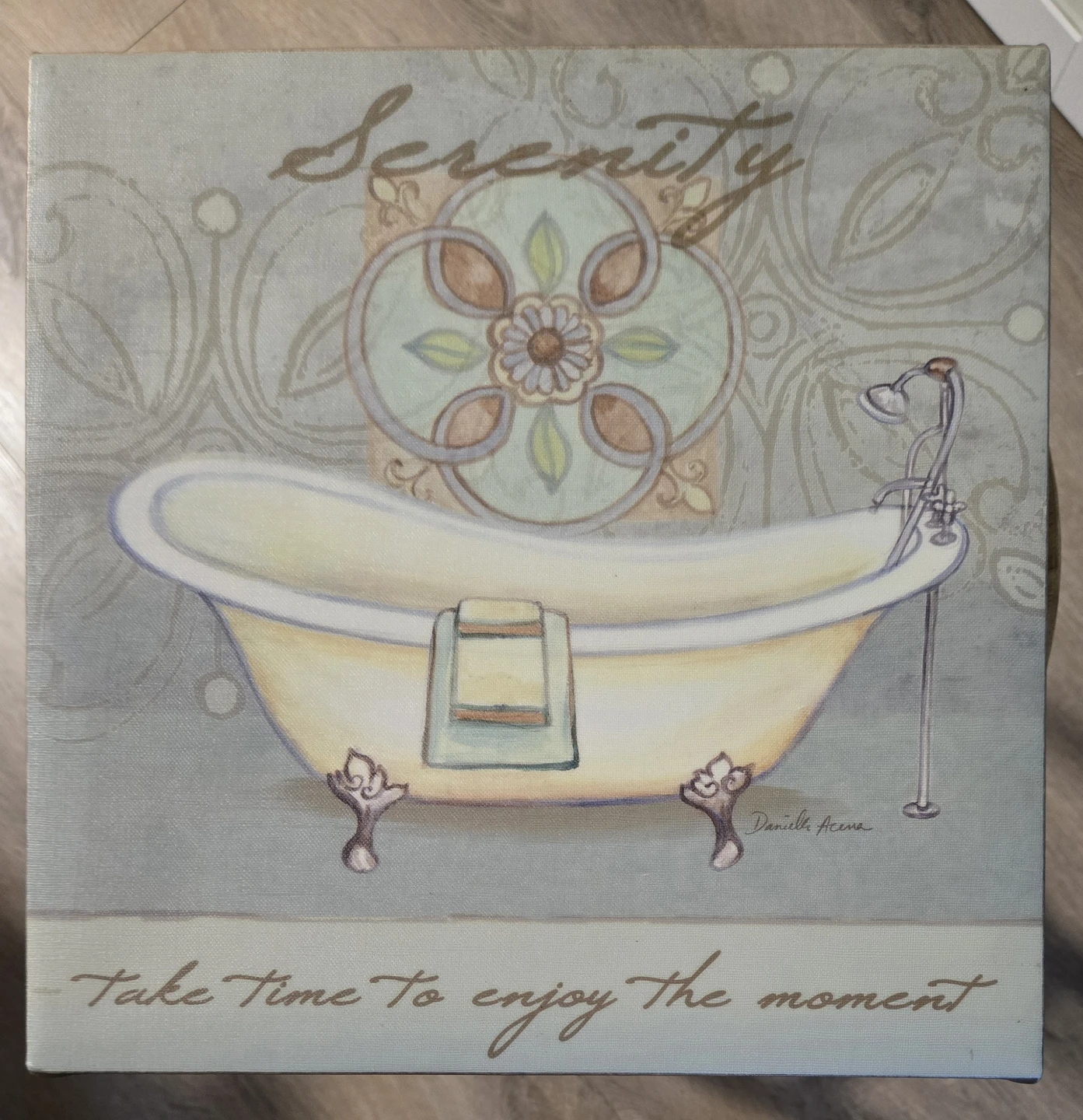 Canvas Wall Art Bathroom Decor Bathtub & Sink Prints - photo 2