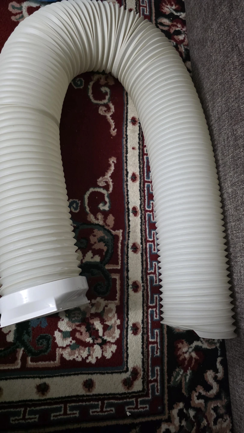 White Flexible Vent Hose