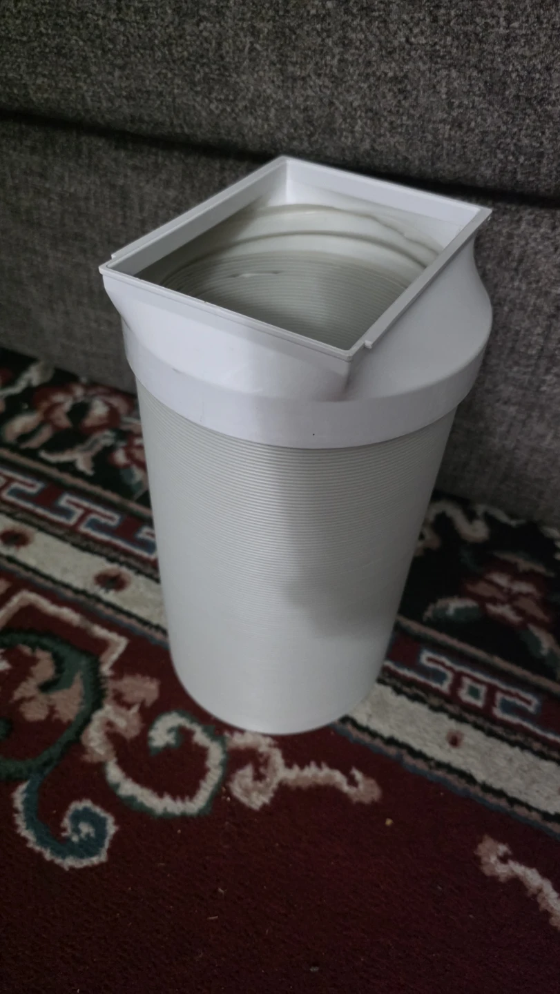 White Flexible Vent Hose - photo 2