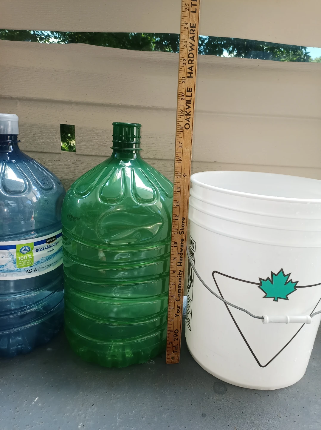Large Bucket and Water Containers - photo 2
