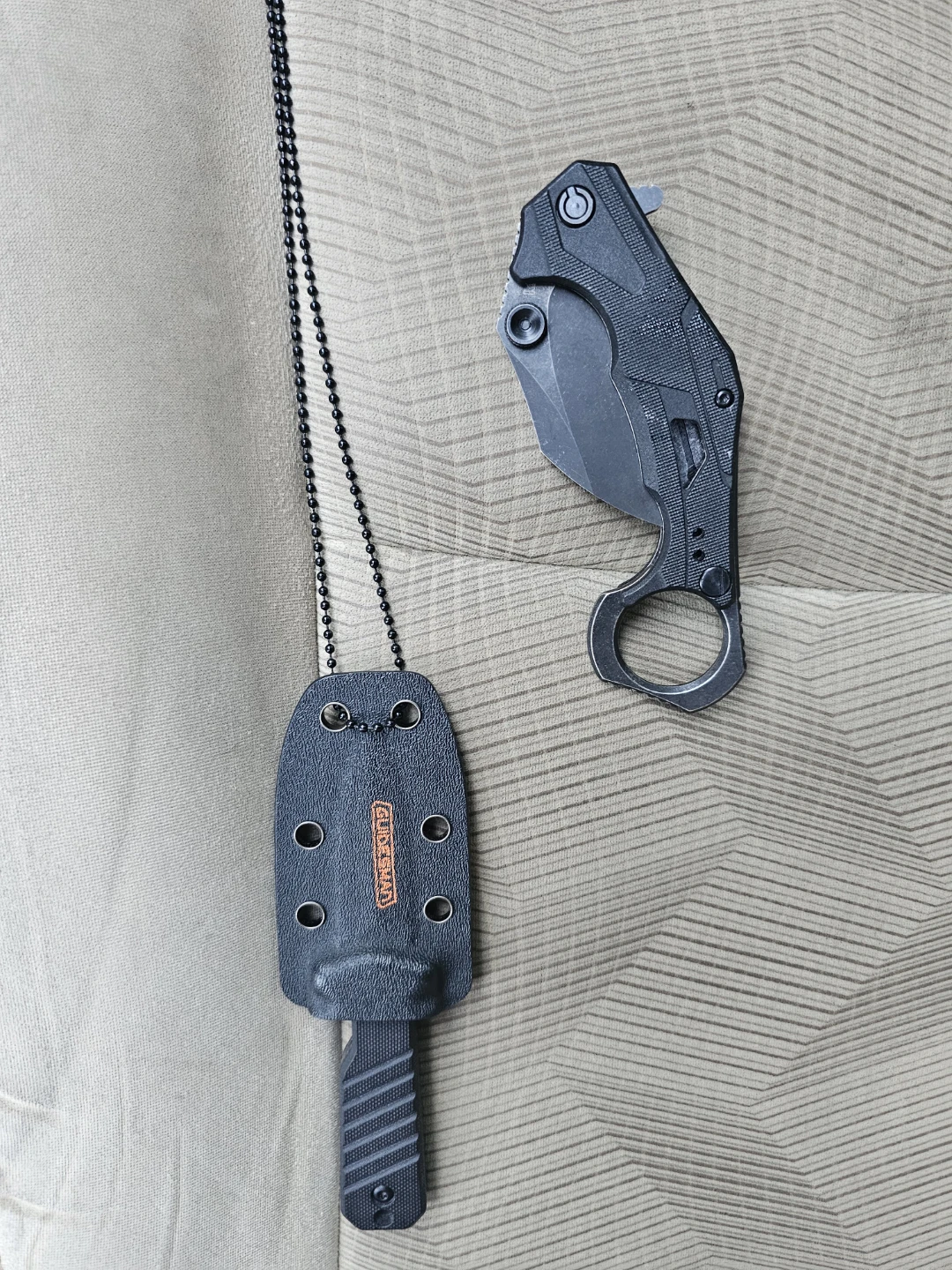 2 CRKT Knives with Sheath