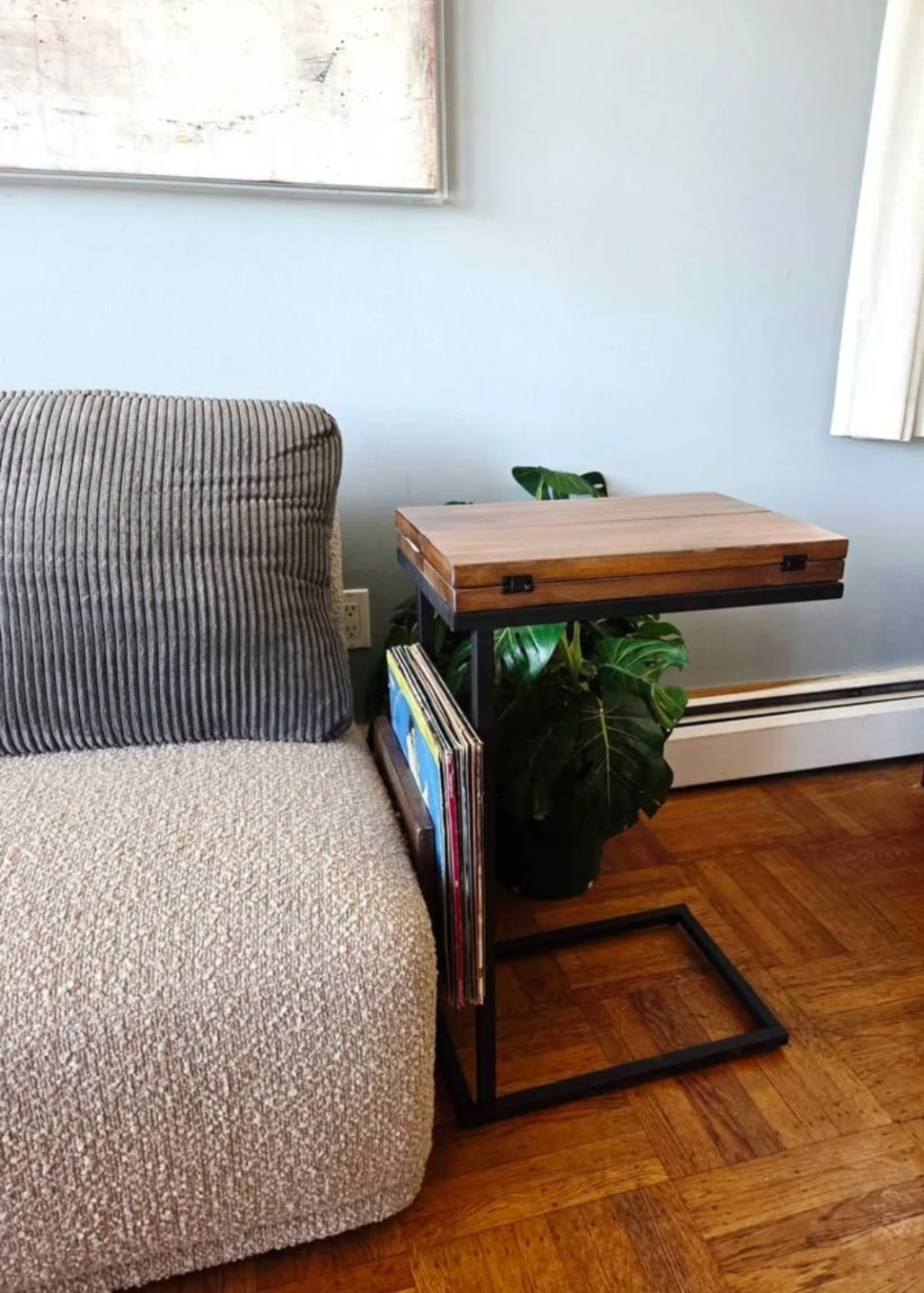 Industrial Design Solid Wood Extendable Table - photo 3