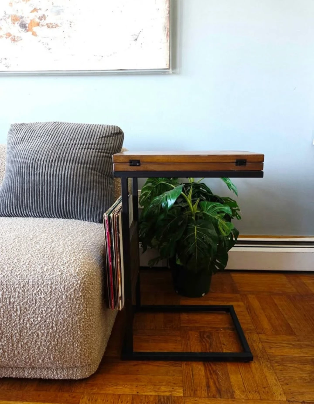 Industrial Design Solid Wood Extendable Table - photo 4