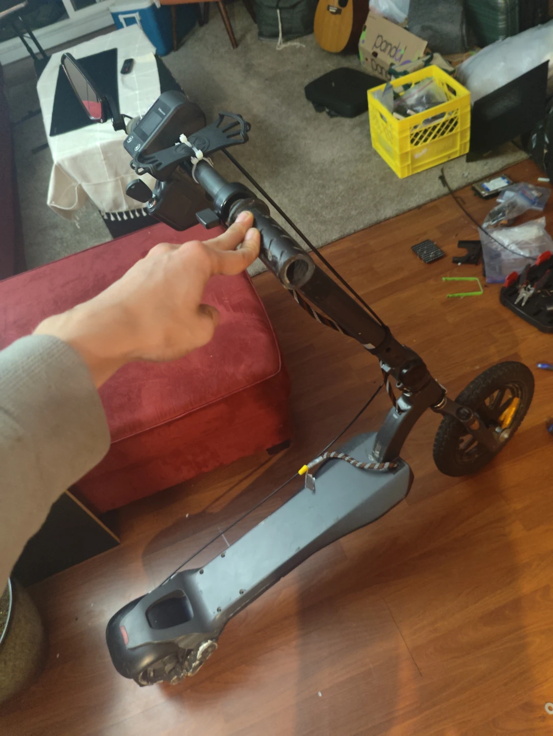 mercane widewheel electric scooter read disc