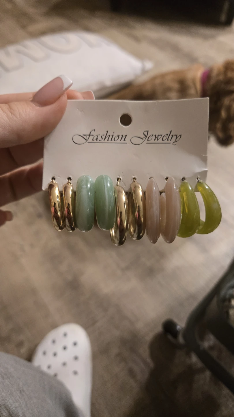 Fashion Jewelry Hoop Earring Set
