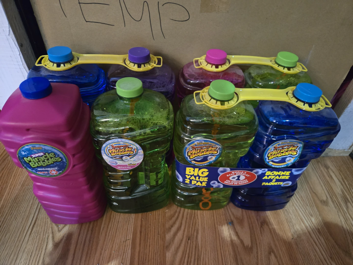 Super Miracle Bubbles 100oz Bubble Solution 2 Pack