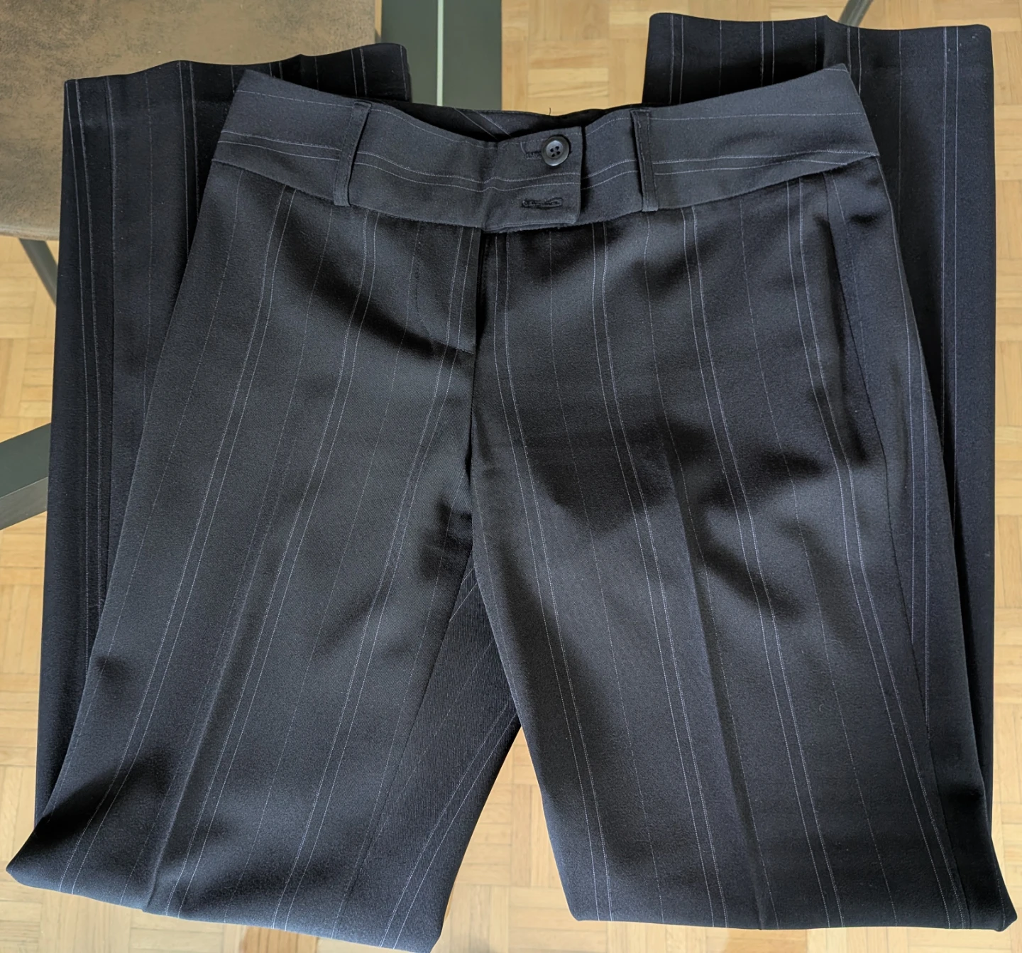 SUZY SHIER Pinstripe Blazer and Pants Suit - photo 4