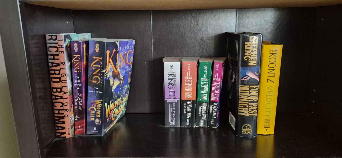 Collection of Stephen King and Dean Koontz Books - photo 3