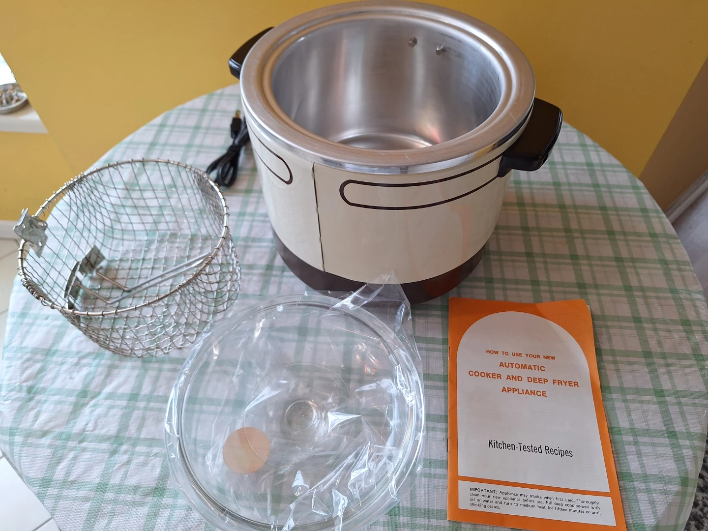 Jubilee Electric Deep Fryer-Cooker - photo 4