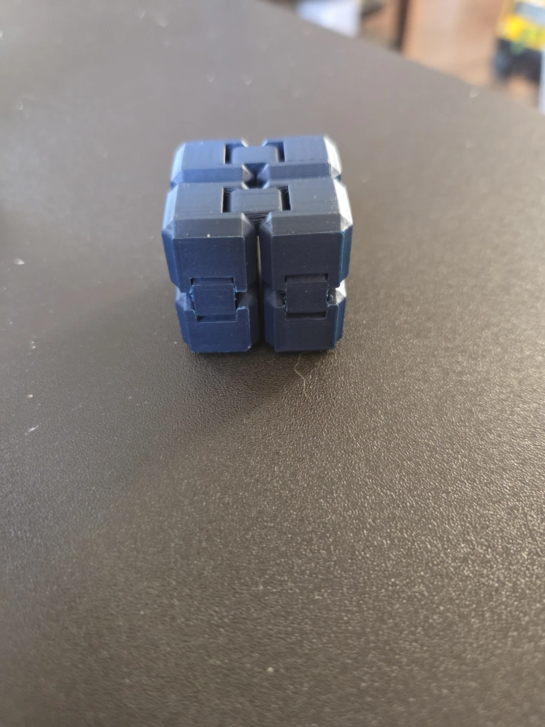 Blue Infinity Cube Fidget Toy