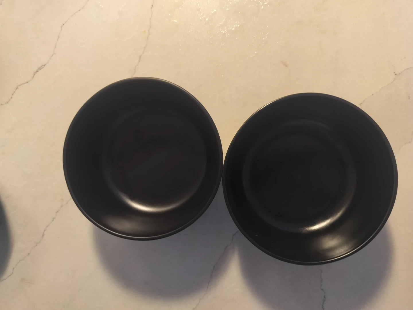 Set of 2 Black Bowls