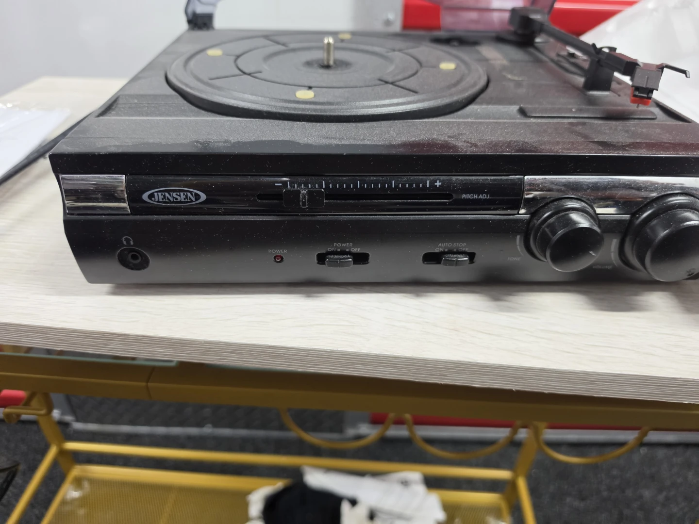 Jensen 3-Speed Stereo Turntable