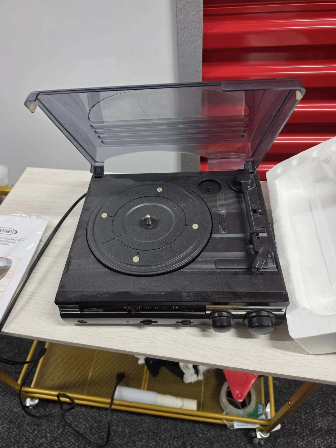 Jensen 3-Speed Stereo Turntable - photo 3
