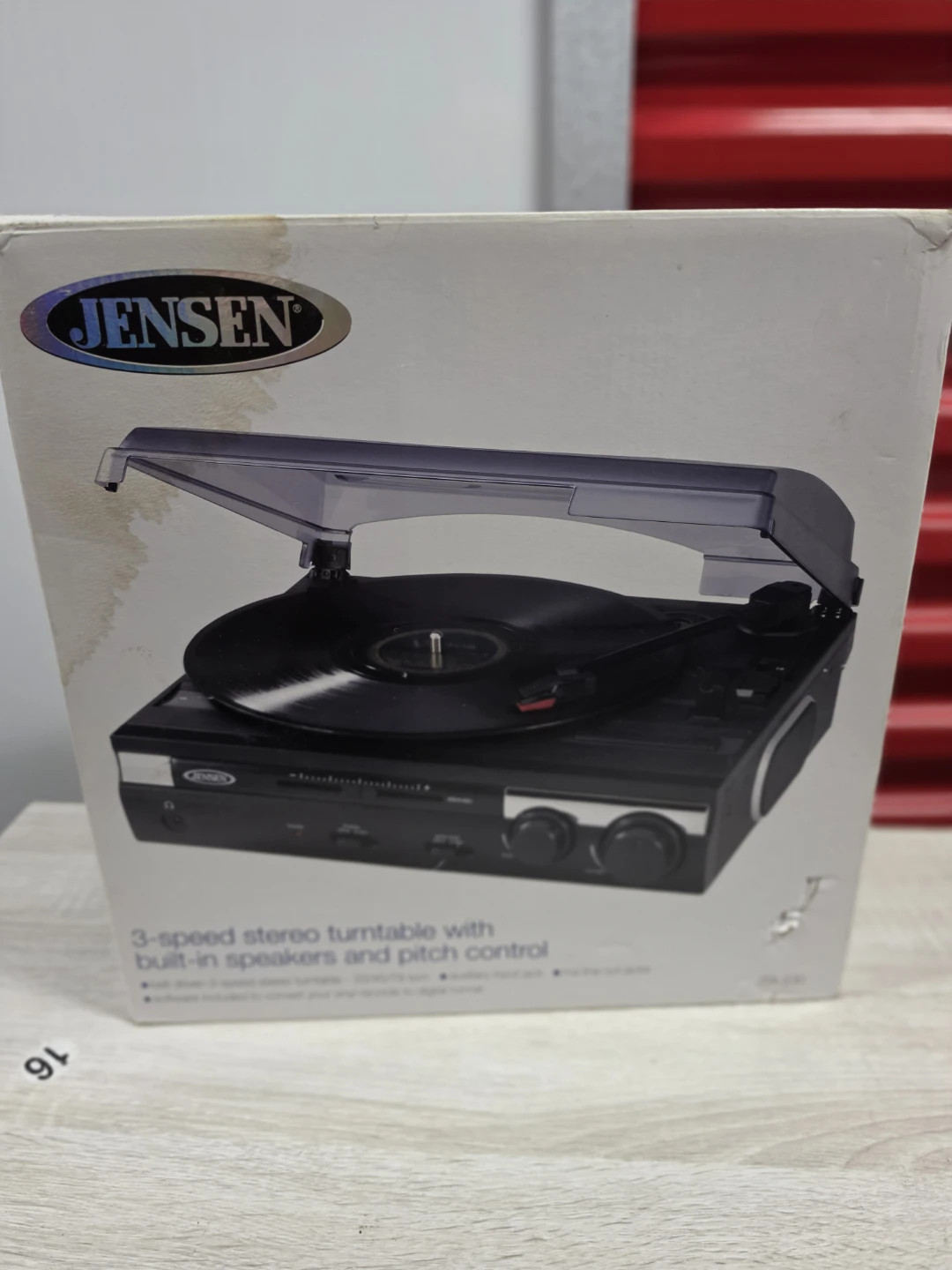 Jensen 3-Speed Stereo Turntable - photo 5