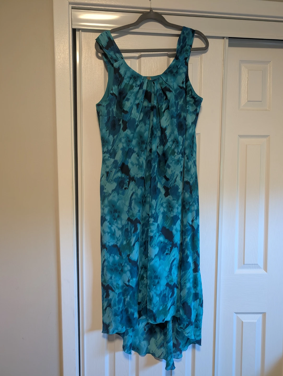 Penningtons Blue Floral Print Dress