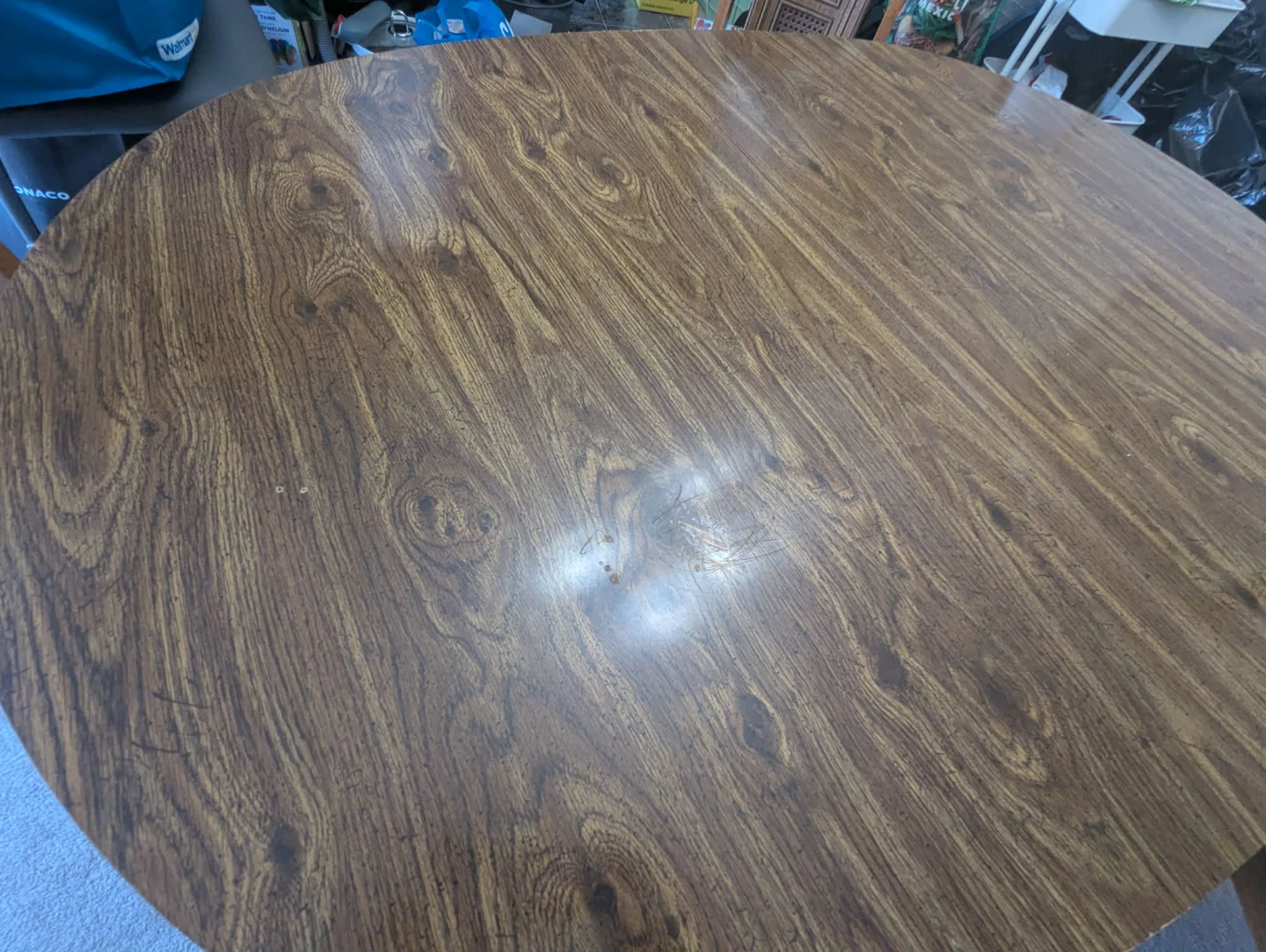 China cabinet + table and chairs - photo 4