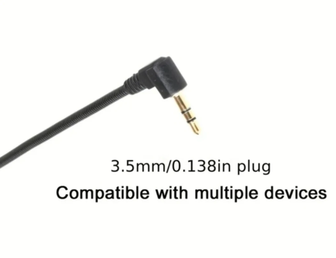 Mini Gooseneck Microphone with 3.5mm Plug - photo 4